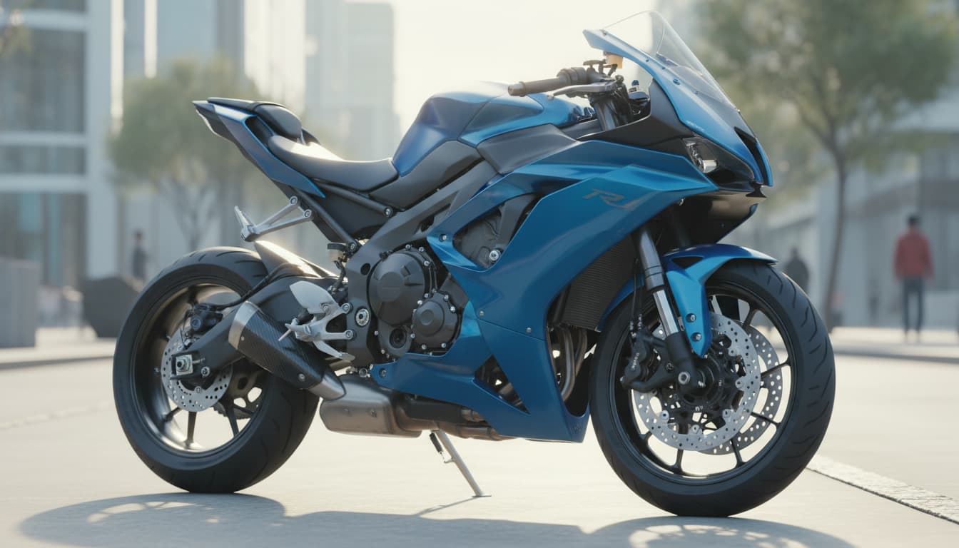 moto-bleu
